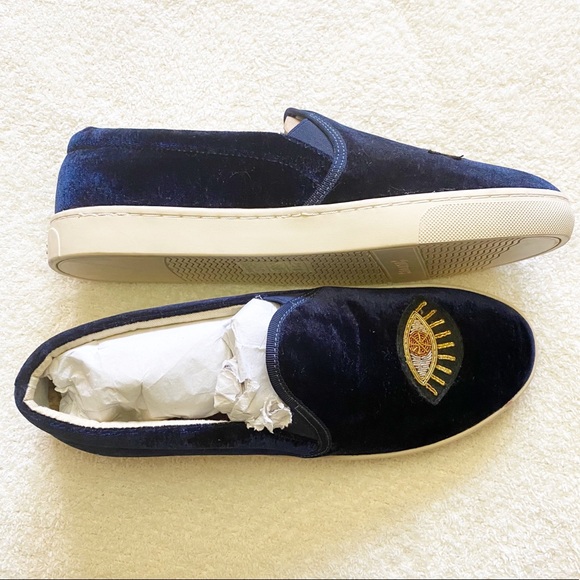 {Soludos} Embroidered Celestial Velvet Slip-On Sneakers - Picture 3 of 6